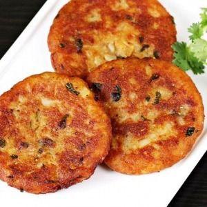 Stuffed Aloo Tikki (2 pcs) / Aloo Tikki Farci (2 pièces)