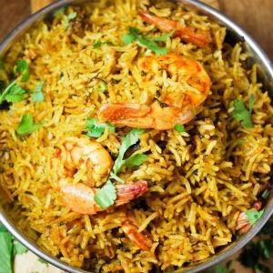 Shrimp Biryani / Biryani aux Crevettes