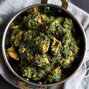 Chicken Saag / Poulet au Saag
