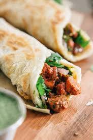 Chicken Kathi Roll / Kathi Roll au Poulet