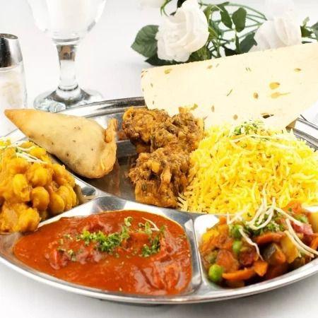 Vegetable Thali / Thali Végétarien