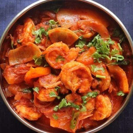 Shrimp Kadai / Crevettes Kadai