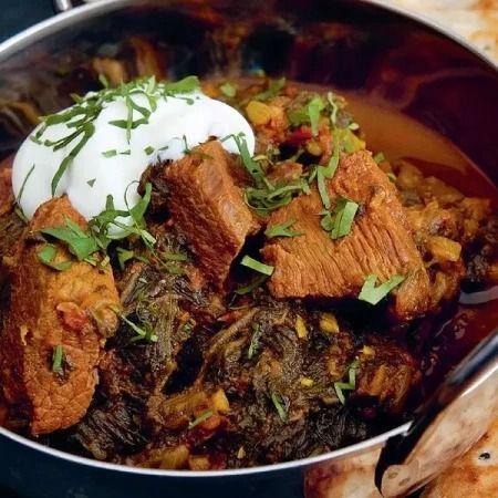 Beef Saag / Bœuf au Saag